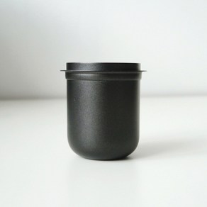 도징컵 림일체형 블랙 58mm ek43 커피디스트리뷰터 분쇄컵 Dosing Cup