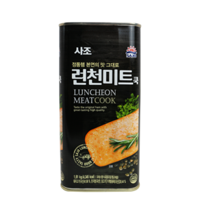 사조 런천미트쿡 1.81kg 대용량/ 부대찌개햄/ 업소용