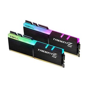 G.Skill Tident Z RGB 시리즈 16GB (2 x 8GB) 288핀 SDRAM (PC4-25600) DDR4 3200 CL16-18-18-38 1.35V 듀얼채널 데, 2개