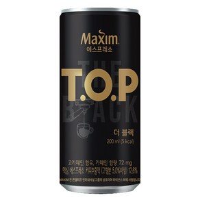 맥심 티오피 더블랙, 200ml, 72개