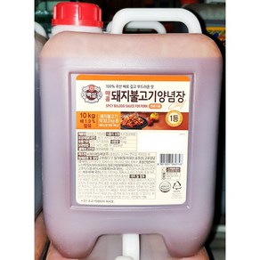 [CJ제일제당] 매콤돼지불고기양념 (백설 10K), 1개, 10kg