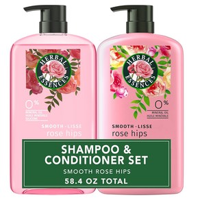 Hebal Essences Rose Hips Shampoo Conditione 허벌에센스 로즈힙 샴푸 컨디셔너 29.2oz 865ml, 1개