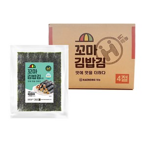 해농 꼬마 김밥김 4절, 240g, 20개