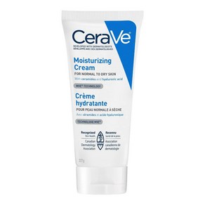 CeaVe 모이스처라이징 크림 데일리 페이스 손 바디 모이스처라이저로 히알루론산과 세라마이드가 함유된 건조한 피부를 모이스처라이저 민감성 피부 오일 프리 논코메도제닉 무향, 227g, 1개