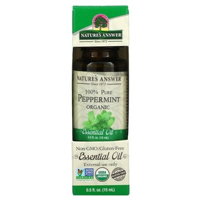 Oganic Essential Oil Pue Peppemint 15ml, 1개