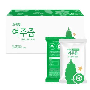 [흙의미학] 담양 여주즙 2박스 (100ml x 60팩)