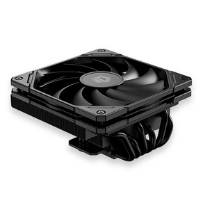 ID-COOLING IS 67 XT 블랙 120x15mm CPU 쿨러, 1.없음 RGB - Black, 1개