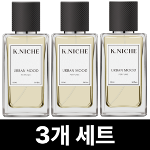 케이니치 어반무드 남자 여자 향수 오드퍼퓸, 100ml, 3개