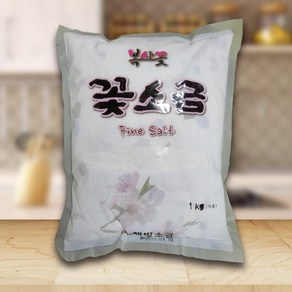 햇빛소금 복사꽃 꽃소금 1kg, 1개