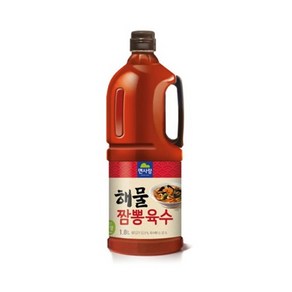 면사랑 해물짬뽕 육수 1.8L 베이스 국물 집밥 내용량 얼큰한 술안주, 1개