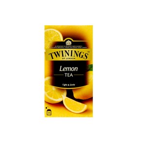 트와이닝 레몬티 25티백 TWININGS OF LONDON, 2g, 25개입, 1개