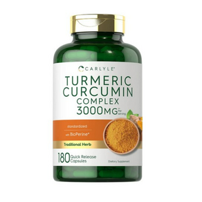 Calyle Tumeic Cucumin 미국 칼라일 강황 커큐민 3000mg 180 캡슐, 1개, 180정