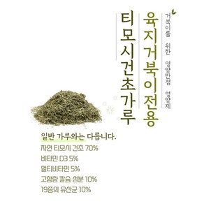 육지 거북이 영양제 티모시 건초가루 200g, 1개