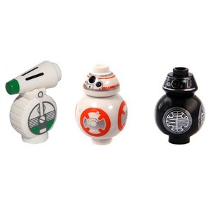 레고테크닉 레고스타워즈 레고프렌즈 파워정품 LEGO Star Wars Droid Lot: BB-8 BB-9E and D-O (Very Small) 152748