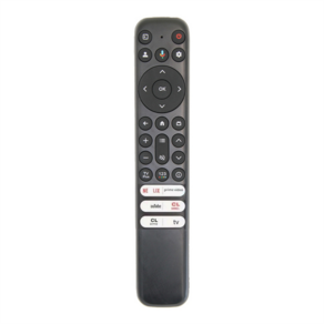 TCL 스마트 TV 교체 용 음성 리모콘 RC813 FMB1 교체 원격 제어, 검은색, 1개