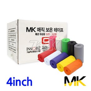 매직보온테이프1박스 60개 4인치 난연 MK 배관테이프 배관보온테이프 자재 배관자재 수도배관자재 (14201), 1개