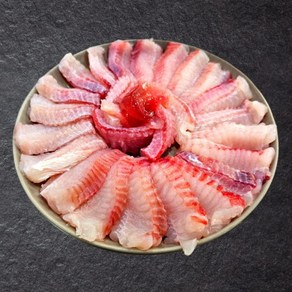 국산 홍어 회 생홍어 국내산 참홍어 목포 신안 군산 삼합, 1개, 250g