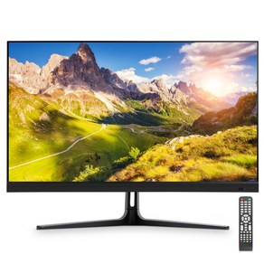 큐빅스 24인치 LED TV 모니터 소형티비 리모컨포함 Full HD 해상도 에너지효율 1등급 USB 장착 제로베젤 신형 CBX240FHD, 무결점