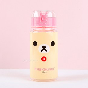 꼬마스타 ACC 리락쿠마 프리미엄 빨대 물통 350ml-아이보리, 단품, 1개