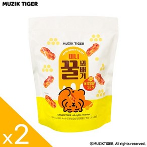 무직타이거 미니꿀꽈배기 400g x 2개