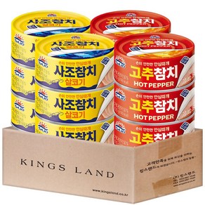 사조 참치135g (살코기6+고추6), 1세트, 135g