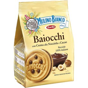 독일 물리노 비앙코 Mulino Bianco Baiocchi 바이오치 헤이즐넛 코코아 이탈리아 비스킷, 1개, 260g