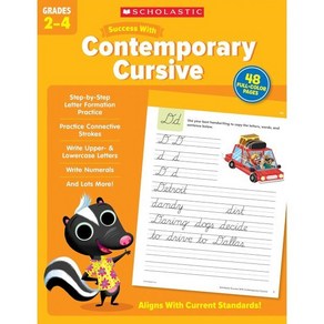 Scholastic Success with Contempoay Cusive Gades 2-4 Wokbook, Scholastic Success with Cont.., Scholastic Teaching Resouce.., Scholastic Teaching Resouces