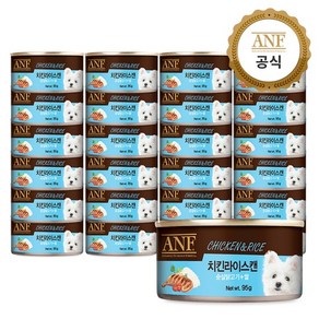 ANF 강아지간식캔 독 치킨라이스 24개입 1Box 2.28kg(95g*24), 없음, 24개, 95g