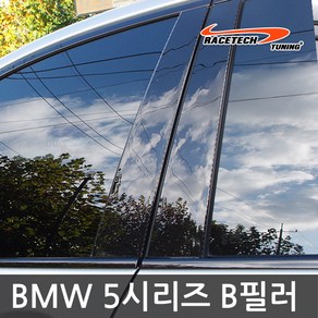 레이스텍 프리미엄 B필러 C필러 미러플레이트 기둥몰딩, B필러 BMW5시리즈(6P)