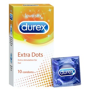 Duex Condoms Exta Dots - 10 Count, 1개, 10개입