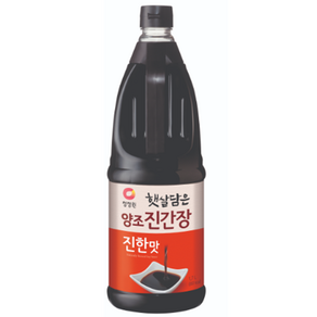 햇살 담은 양조 진 간장 진한맛 청정원 대상 1.7L, 1개