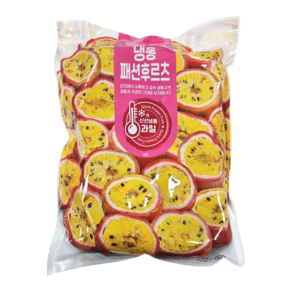 푸드라인_ 냉동 패션후르츠, 3개, 1kg