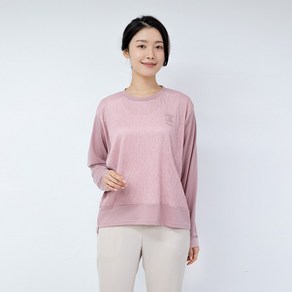 모슬린 엄마옷 잔주름 스판 라운드 티셔츠 TS303045 마담 미시옷 중년여성의류 빅사이즈 50대 60대여성옷