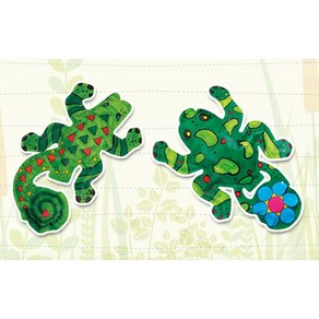 컬러룬 삑삑이풍선 악어 개구리 색칠풍선 유아미술 미술 수업재료 그리기풍선 만들기완구 집콕놀이 만들기재료, 삑삑이(개구리)