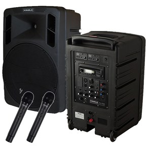 카날스BK-1260 BK-1260 충전식 블루투스 이동형앰프 12인치400W 900M Ch2