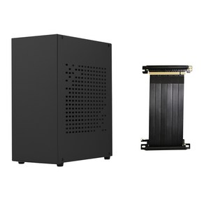 A07 미니 ITX 컴퓨터 케이스 섀시 HTPC 호스트 케이스 USB3.0 그래픽 카드 확장 케이블이있는 ITX 인클로저 (C), 보여진 바와 같이, 하나, 1개