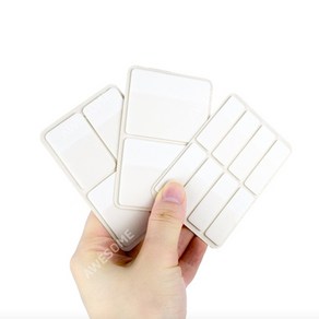 어썸만물상 반투명 인덱스 오피스라벨, 1inch