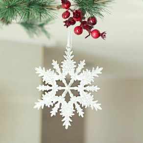 눈결정오너먼트1p 11.5cm 트리장식걸이 XMAS소품