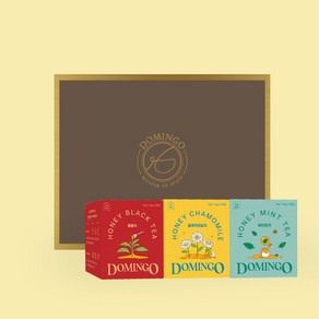 도밍고 60일 챌린지 패키지(10티백 6종), [초코] 캐모마일2개+꿀민트2개+꿀홍차2개, 1개