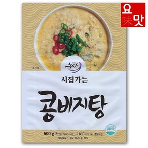 요맛 시집가는농산 콩비지탕 500g x 8팩, 8개