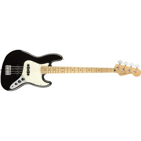 Fende 일렉트릭베이스 Playe Jazz Bass Maple Fingeboad Black 오른손잡이, 1개