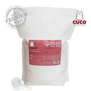 한내음 CUCO 구연산 프리미엄 오스트리아산, 5kg, 1개