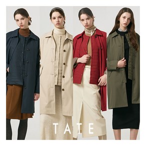 [테이트] ○ TATE 24FW 여성 맥코트 1종 + 퀼팅베스트 1종