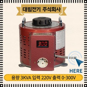 슬라이닥스 3KVA 220/300V, 1개