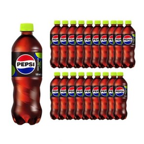 롯데칠성음료 펩시 제로 슈거 라임향, 500ml, 12개