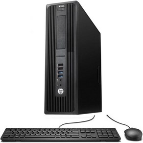 HP Z240 SFF 데스크톱 PC 워크스테이션 인텔 코어 i7-6700 3.40GHz 32GB RAM 512GB SSD HDMI WiFi 블루투스 키보드 및 마우스