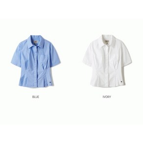 [엔터식스]후아유 여성용 슬림핏 반팔 셔츠/ Slim Fit Short Sleeve Cotton ShirtsWHYWE25..