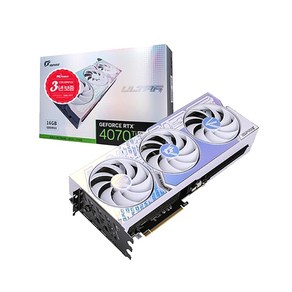 COLORFUL iGame 지포스 RTX 4070 Ti SUPER ULTRA OC D6X 16GB White 피씨디렉트, 단일제품