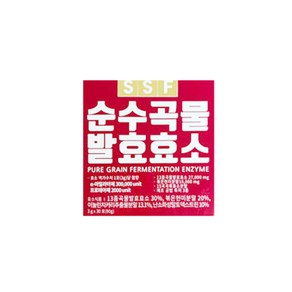 순수식품 곡물 발효 효소 인절미맛, 3g, 180개