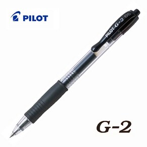 빠이롯트 G-2 0.5mm 0.7mm 겔잉크 볼펜, 볼펜 0.5 블랙